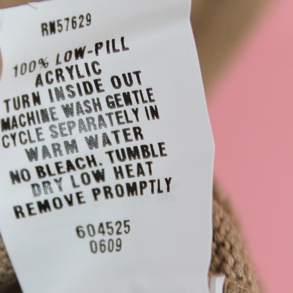 Vtg Deadstock Youth Uniform Acrylic V-Neck Sweater - Picture 8 of 10